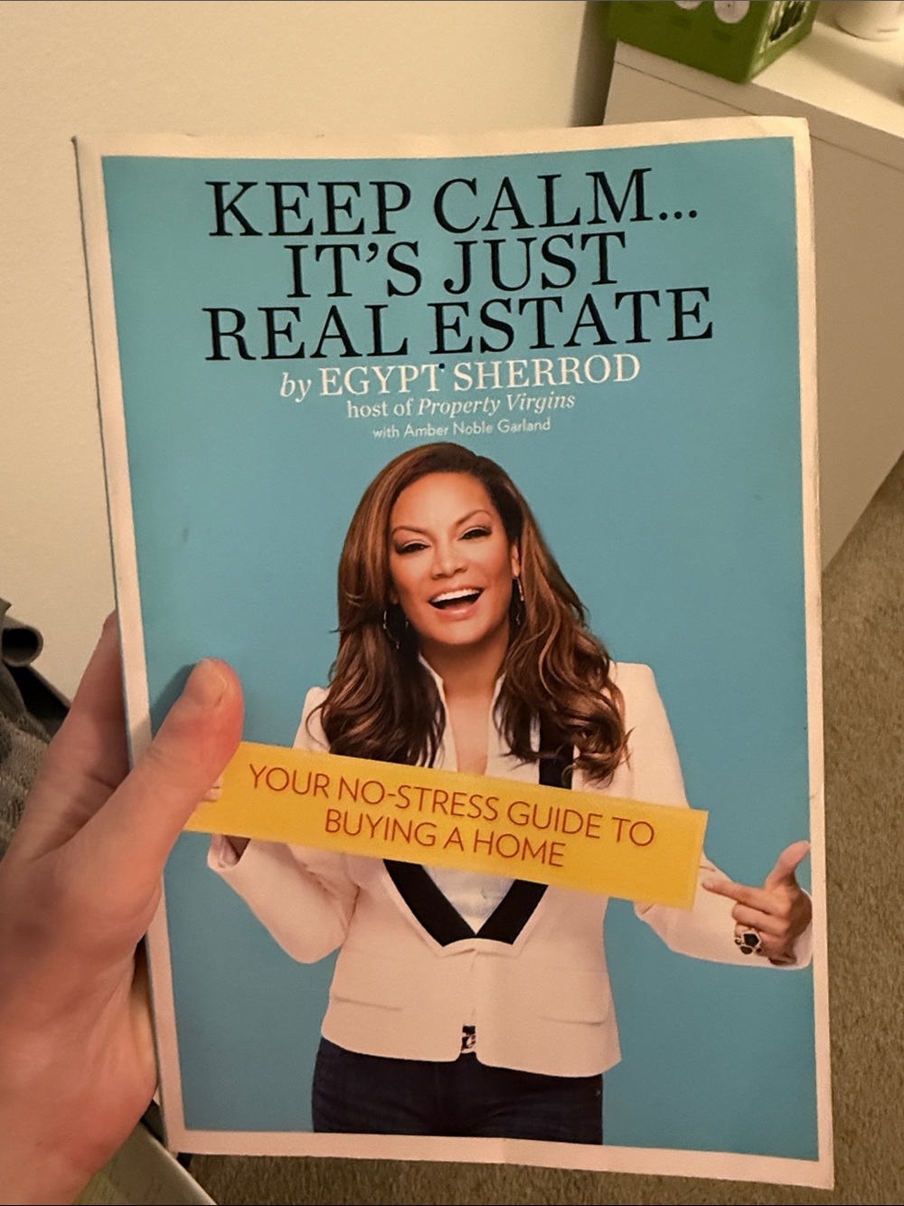 Keep Calm... It's Just Real Estate by Egypt Sherrod - Blue Cover